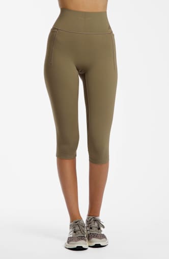 adidas Optime Workout Contour tight donna Beige