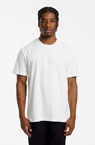 adidas Athleisure Small Logo t-shirt hommes Blanc