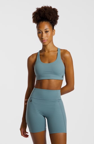 ON Studio Racerback Damen Sport-BH Grün