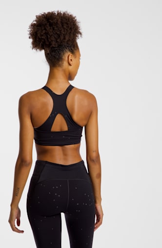 ON Performance Crop Lumos Damen Top Schwarz