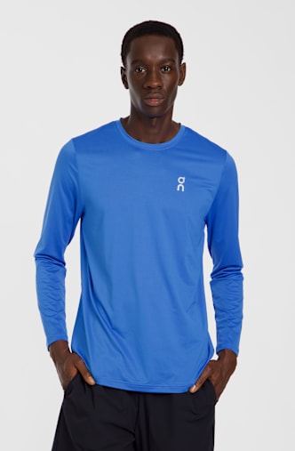 ON Core Long-T longsleeve hommes Bleu
