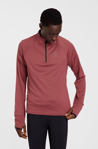 ON Climate Longsleeve hommes Rouge