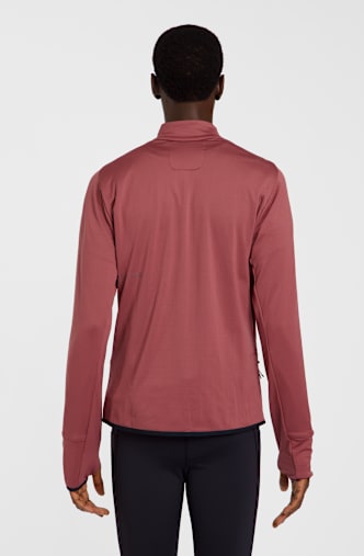 ON Climate Longsleeve hommes Rouge