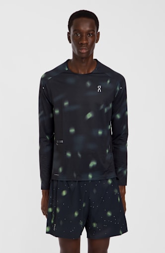ON Performance Long-T Lumos longsleeve hommes Noir
