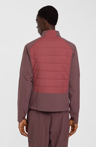 ON Weather Hybrid Herren Laufjacke Rot
