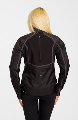 ASICS Road Winter Damen Laufjacke Schwarz