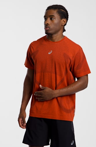 ASICS Road Seamless t-shirt uomo Rosso