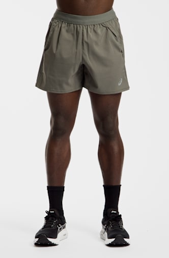 ASICS Road 5" Herren Short Grau