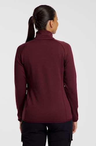 46 NORD Midlayer donna Bordeaux