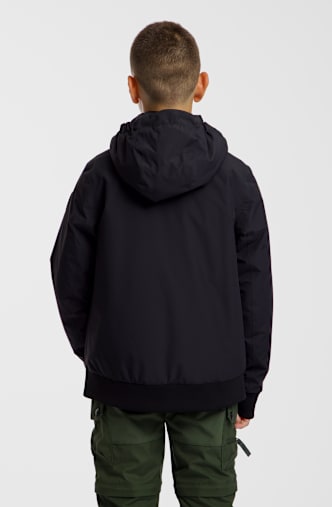 46 NORD Kinder Outdoorjacke Schwarz