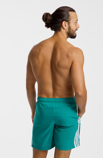 adidas 3S 8" Herren Badeshort Grün