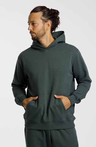 FILA Orvault felpa con cappuccio uomo Grigio