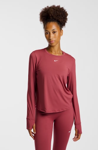 Nike One Classic Dri-FIT longsleeve donna Rosa
