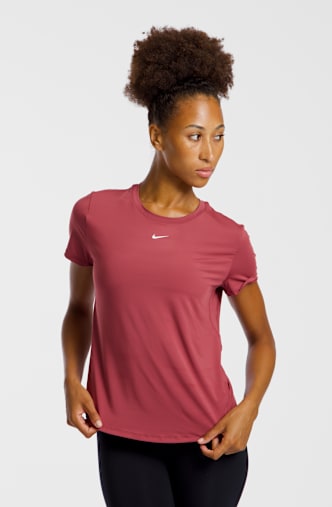 Nike One Classic Dri-FIT Damen T-Shirt Pink