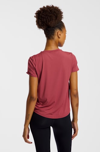Nike One Classic Dri-FIT Damen T-Shirt Pink