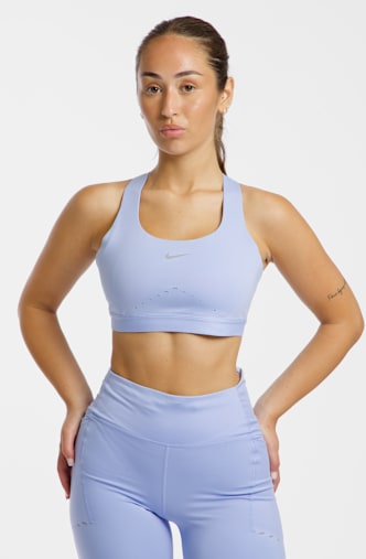 Nike Swift High reggiseno sportivo donna Argento