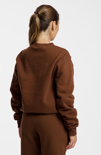 Nike Studio Fleece maglioni donna Marrone