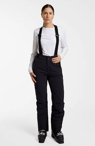 ALBRIGHT Andermatt Bib Damen Skihose Schwarz