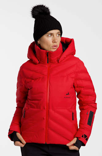 ALBRIGHT Montana giacca da sci donna Rosso