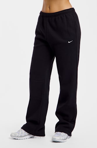 Nike Studio Fleece Damen Trainerhose Schwarz