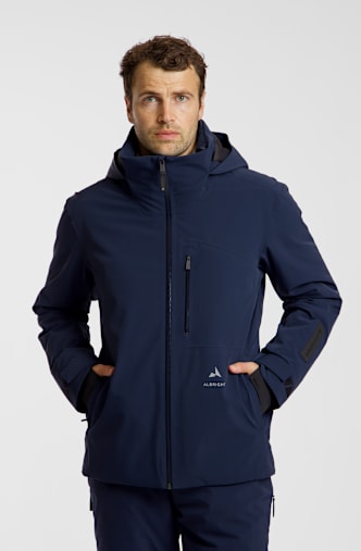 ALBRIGHT Zermatt Herren Skijacke Blau