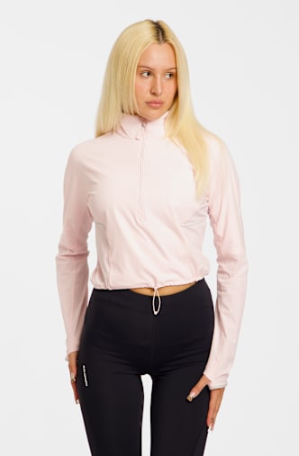 Salomon Sense Aero Hybrid midlayer femmes Rose