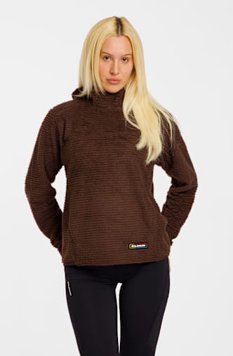 Salomon Thernova Fleece longsleeve femmes Marron