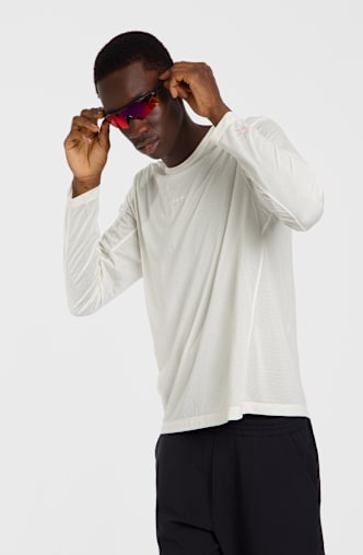 Salomon SHAKEout Core Graphic Herren Longsleeve Pink