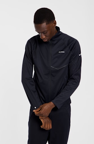 Salomon Sense Aero Softshell giacca da corsa uomo Nero