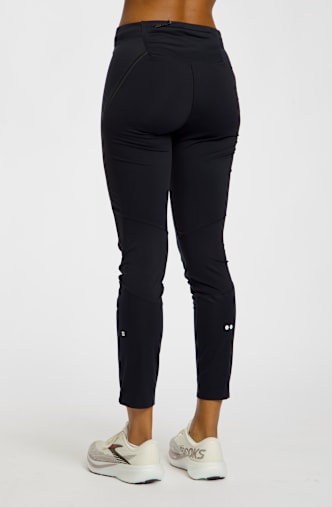 Salomon Sense Aero Softshell Damen Laufhose Schwarz