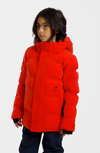 ALBRIGHT Davos Kinder Skijacke Rot