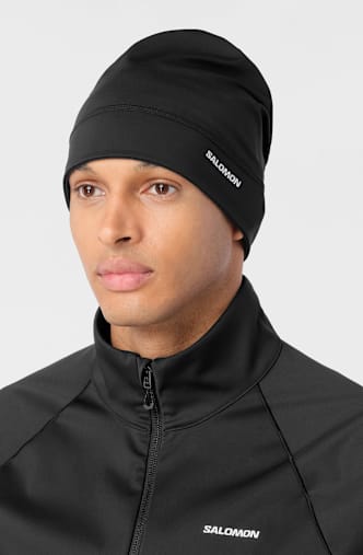 Salomon Run Tech Mütze Schwarz