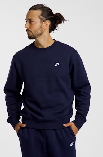 Nike Club Fleece maglioni uomo Blu Scuro