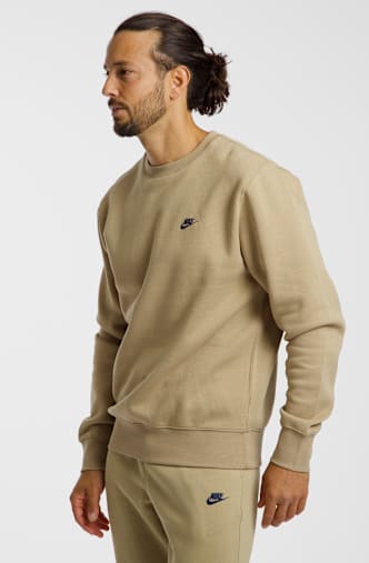 Nike Club Fleece pulls hommes Beige