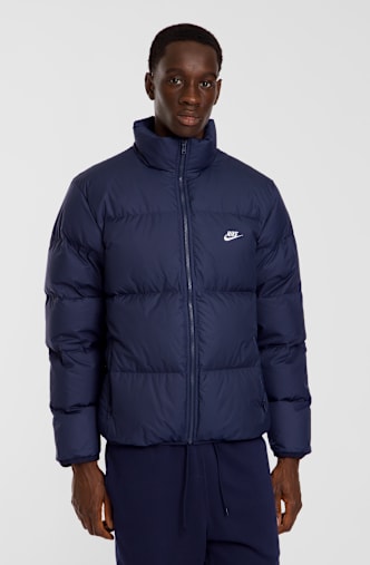 Nike Club Therma-FIT Puffer Herren Daunenjacke Weiss
