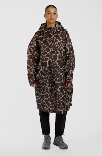 46 NORD poncho de pluie Marron