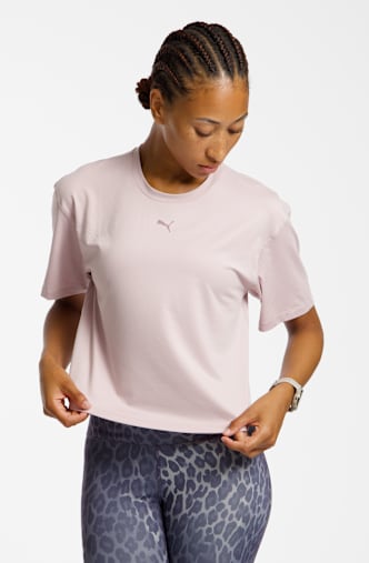 PUMA CLOUDSPUN Relaxed t-shirt femmes Pink