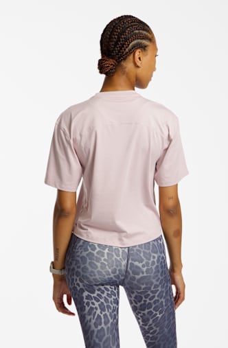PUMA CLOUDSPUN Relaxed t-shirt donna Pink