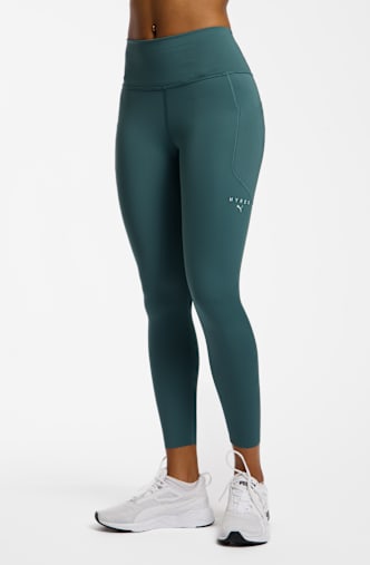PUMA x HYROX PWRMODE Damen 7/8 Tight Grün