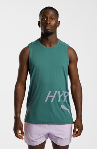 PUMA x HYROX PWRMODE tanktop uomo Verde
