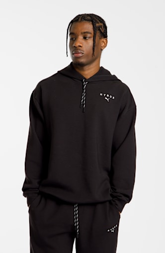 PUMA x HYROX CLOUDSPUN Herren Hoodie Schwarz