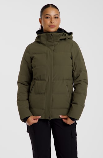 46 NORD Damen Winterjacke Olive