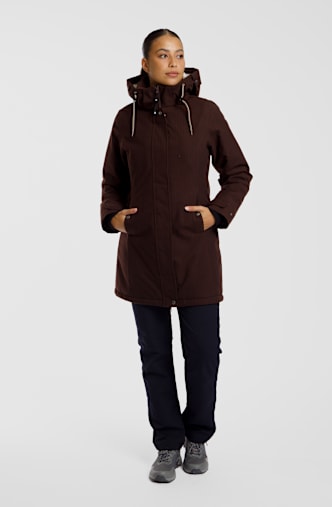 46 NORD manteau d'hiver femmes Marron