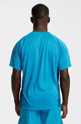 New Balance Viz-Tech Run t-shirt uomo Turchese
