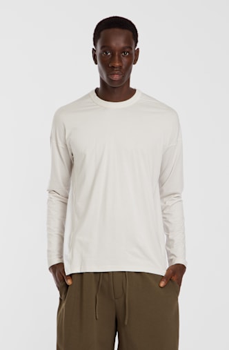 Nike ImpossiblySoft Dri-FIT longsleeve uomo Marrone