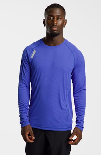 POWERZONE Herren Longsleeve Blau