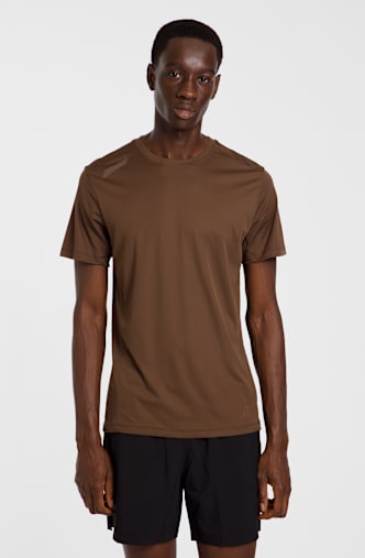 POWERZONE MR0011 HERREN RUNNING SHIRT Marrone