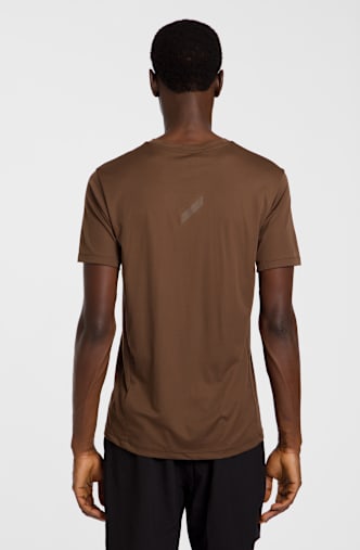 POWERZONE MR0011 HERREN RUNNING SHIRT Marrone