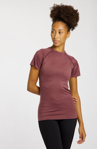 POWERZONE Seamless Running t-shirt femmes Violet