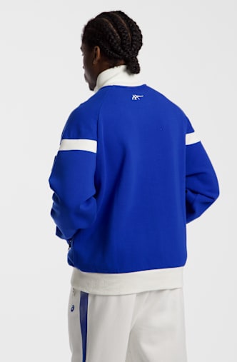 ASICS Heritage Track Herren Trainingsjacke Blau